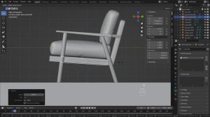 559100-11 - 3D Model - Frames - Create furniture in blender