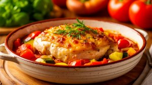 Сочное куриное филе в духовке с овощами. Пошаговый рецепт куриного филе [Семейные рецепты]