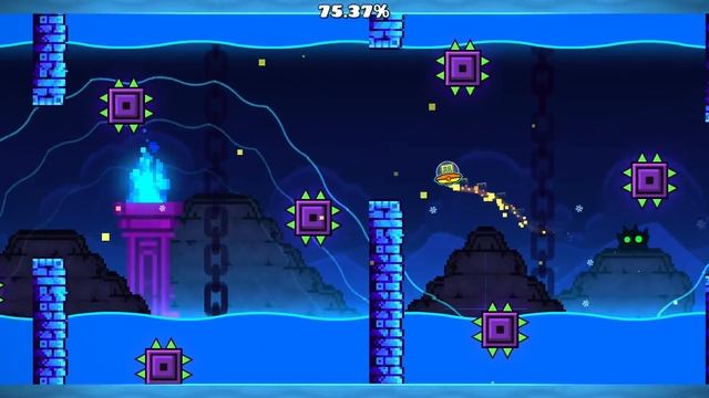 Geometry Dash XX - Все уровни и все звёзды. ВАУ смотреть онлайн