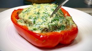 Нереально вкусный фаршированный перец! Новый рецепт с супер начинкой – попробуйте, не пожалеете!