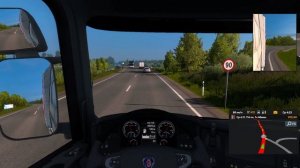 Везу груз . Разговариваю с Вами)) ETS2