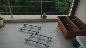 Сделай сам. Тележка для цветочного горшка. DIY - Flower Pot Troley