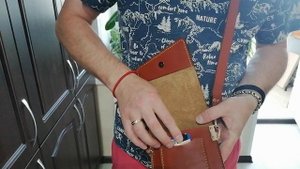 Изделия из натуральной кожи ручной работы.