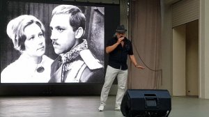 250725 Песня Высоцкий Она была в Париже Наверно я погиб глаза закрою виж Юрий Строев парк город Орёл
