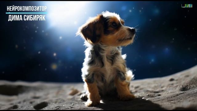 СОБАЧКИ НА ЛУНЕ. aisongs Нейромузыка нейровидео. AI Video. AI Music Kling AI Suno AI dog music
