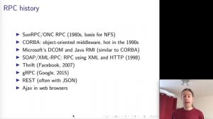 Distributed Systems 1.3： RPC (Remote Procedure Call)