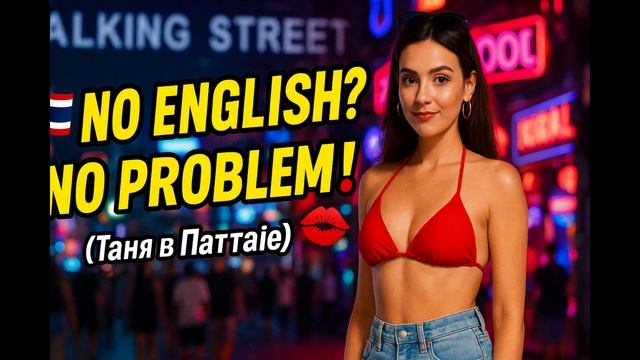 Таня в Паттайе — No English? No Problem! (Официальный клип 2025) смотреть онлайн