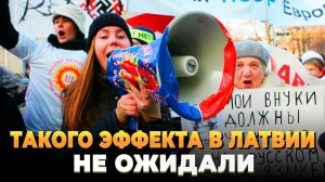 Такого эффекта от русофобии в Латвии не ожидали