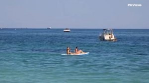 Геленджик пляж Сосновка сегодня 28 июля 2025. Погода в Геленджике сейчас. Какая обстановка на море