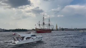 Летняя прогулка по Неве на теплоходе, Санкт-Петербург