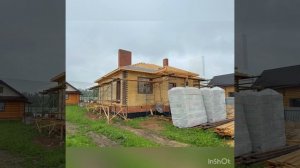 Завершено строительство небольшого одноэтажного дома под ключ по проекту в Йошкар Оле из керамически