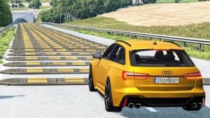 📹 Автомобили против 100 скорости скорости № 1 - Beamng Drive