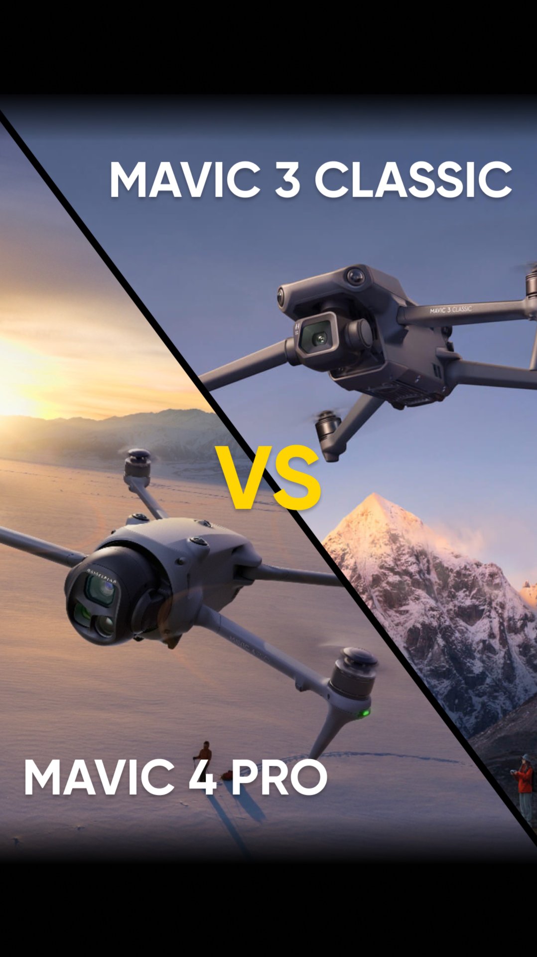 ЧТО ВЫБРАТЬ: топовый DJI Mavic 4 Pro или сбалансированный DJI Mavic 3 Classic? 🤔 смотреть онлайн