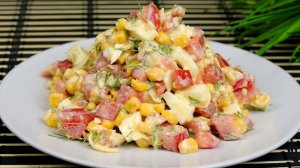 Всего 4 ингредиента! Вкуснющий Салат "Моя Леди" Готовится Быстро, съедается моментально!