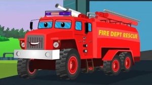 Мультфильмы для малышей ,мультики про пожарную машину тушим пожар