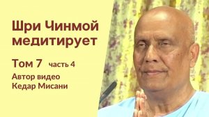 "Шри Чинмой медитирует", том 7, часть 4. Автор видео Кедар Мисани