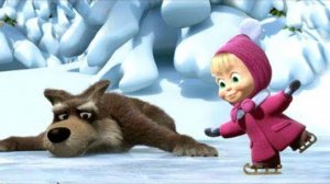 Маша и Медведь — Маша на катке! ❄️⛸️