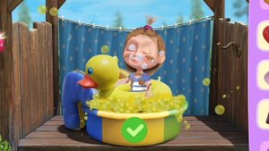 Маша и Медведь Водные Процедуры