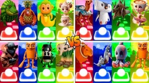 Мультики про итальянские мемы МЕГАМИКС ГЛОРБО ФРУТОДРИЛО 🆚 ОРАНГУТИНИ АНАНАСИНИ | №73-76