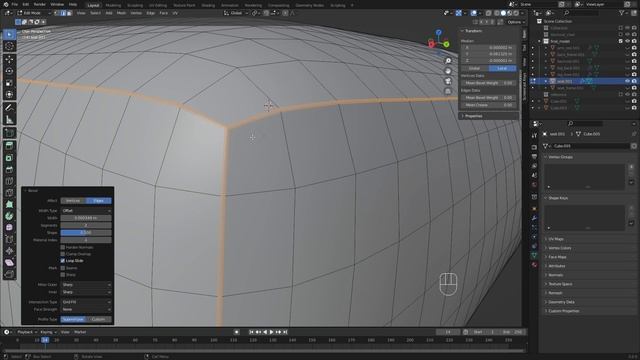 559100-07 - Fabric Seams - Create furniture in blender