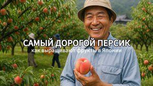 Самый дорогой персик в МИРЕ! Японская технология выращивания персиков 🍑