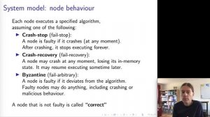 Distributed Systems 2.3： System models