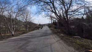 ДОРОГА К РЕЧКЕ, С ГОРКИ 60 км/ч. Совместная поездка с Илюхой в Черноречье на пикник. Часть 1 [4K]