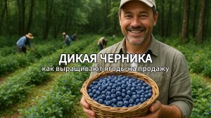Выращивание дикой черники как бизнес 🫐