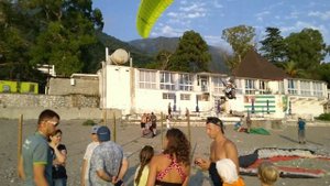 Гагры 07.2025г. старый пляж