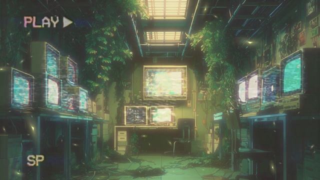 T A S K G L O W [Cyberpunk Synthwave Signal from Low-Process Ritual Chambers]