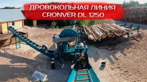 Дровокольная линия Cronver DL 1250