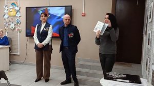 В Библиотеке № 4 на Троицком поле г. Санкт-Петербург на патриотическом мероприятии в поддержку СВО