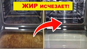 Жир исчезает на глазах! Самодельное средство для духовки, плиты и посуды