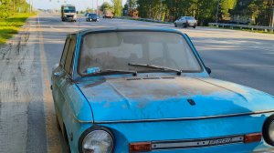ЗАЗ 968М прёт и догоняет