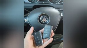 Volkswagen Golf Vll 2014г. 
Изготовил и запрограммировал дополнительный ключ с кнопками.