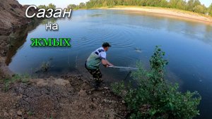 Поймал САЗАНА на макушатник