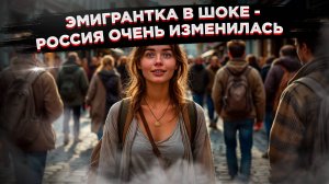 Россиянка вернулась из Европы и НЕ узнала свою страну!  Что изменилось за 10 лет?