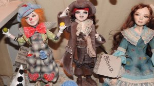 VIII Московская международная выставка авторских кукол. Москва. 2017 год. Искусство Куклы. часть 2.