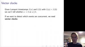 Distributed Systems 4.1： Logical time