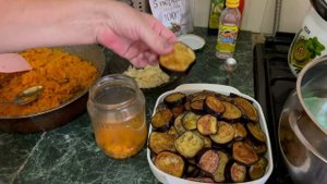 БАКЛАЖАНЫ ЖАРЕНЫЕ НА ЗИМУ и МЯСА НЕ НАДО👍😊КАК Вкусно👍Любимый РЕЦЕПТ Мужа 👍WINTER FRIED EGGPLANTS