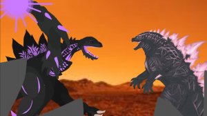 Хакайшин Годзилла VS Годзилла эволюция