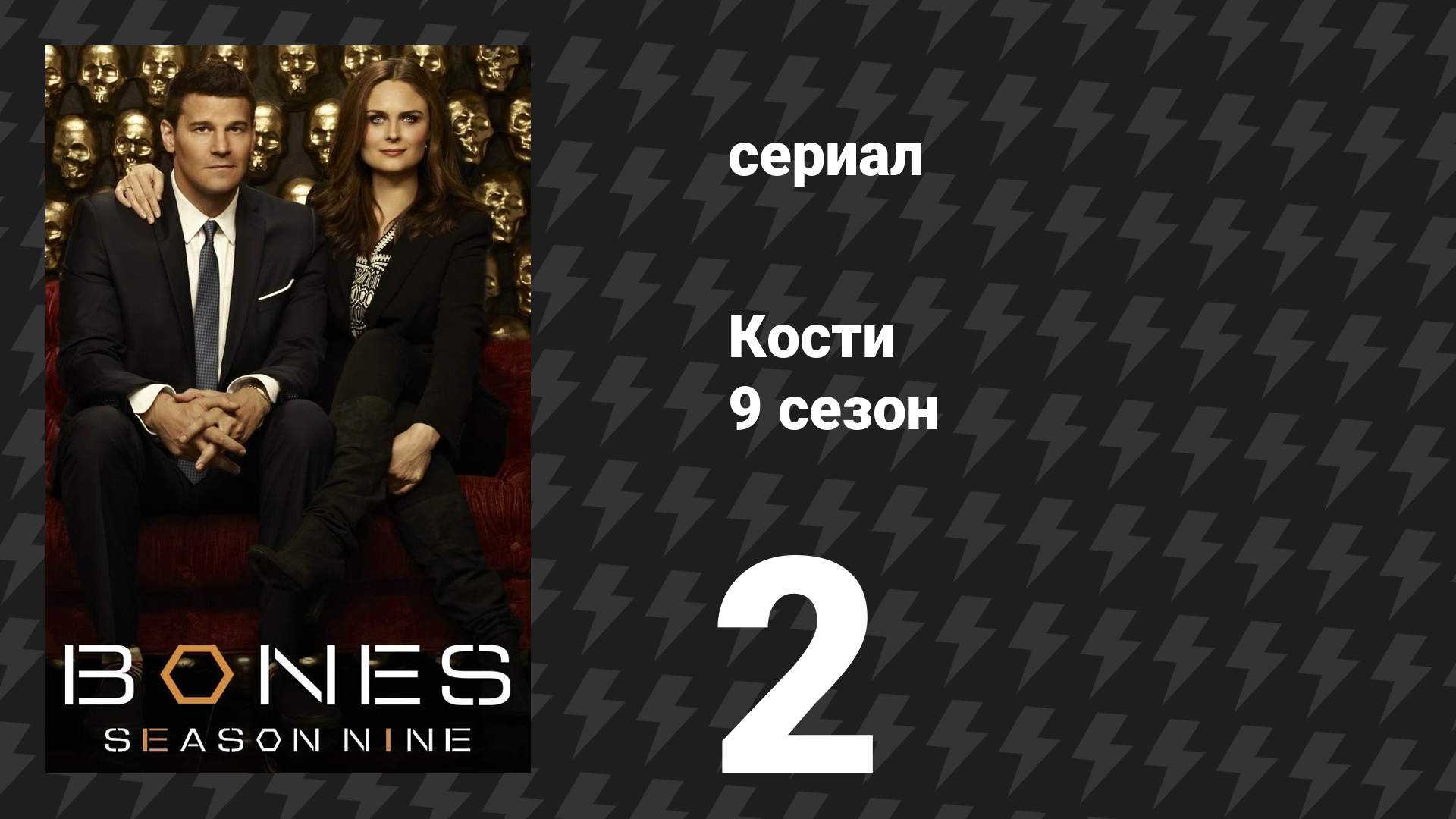 Кости 9 сезон 2 серия Жульничество в отступлении сериал 2013