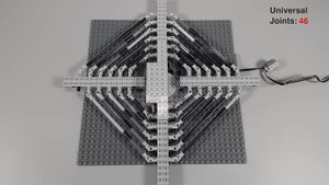 Изготовление самого длинного карданного вала из Lego