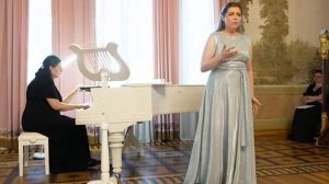 Мария Михайлова исполняет арию Ульрики из оперы Верди "Бал-маскарад". Фортепиано — Наталья Латифова
