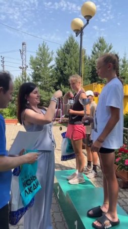 Подарки для юных теннисистов от партии "Новые Люди"