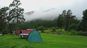 Горный Алтай 2025. Ночлег в палатке