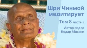 "Шри Чинмой медитирует", том 8, часть 5. Автор видео Кедар Мисани