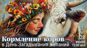 Кормление коров онлайн в день загадывания желаний, 28.07.2025г., Планета коров