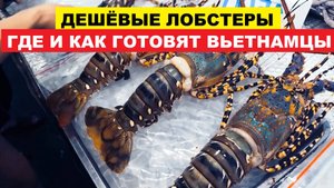 Еда Вьетнама: лобстеры, креветки | Лучшие морепродукты на ночном рынке