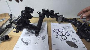 1.5 HDI PSA удаляем теплообменник  9813050280 ч.4